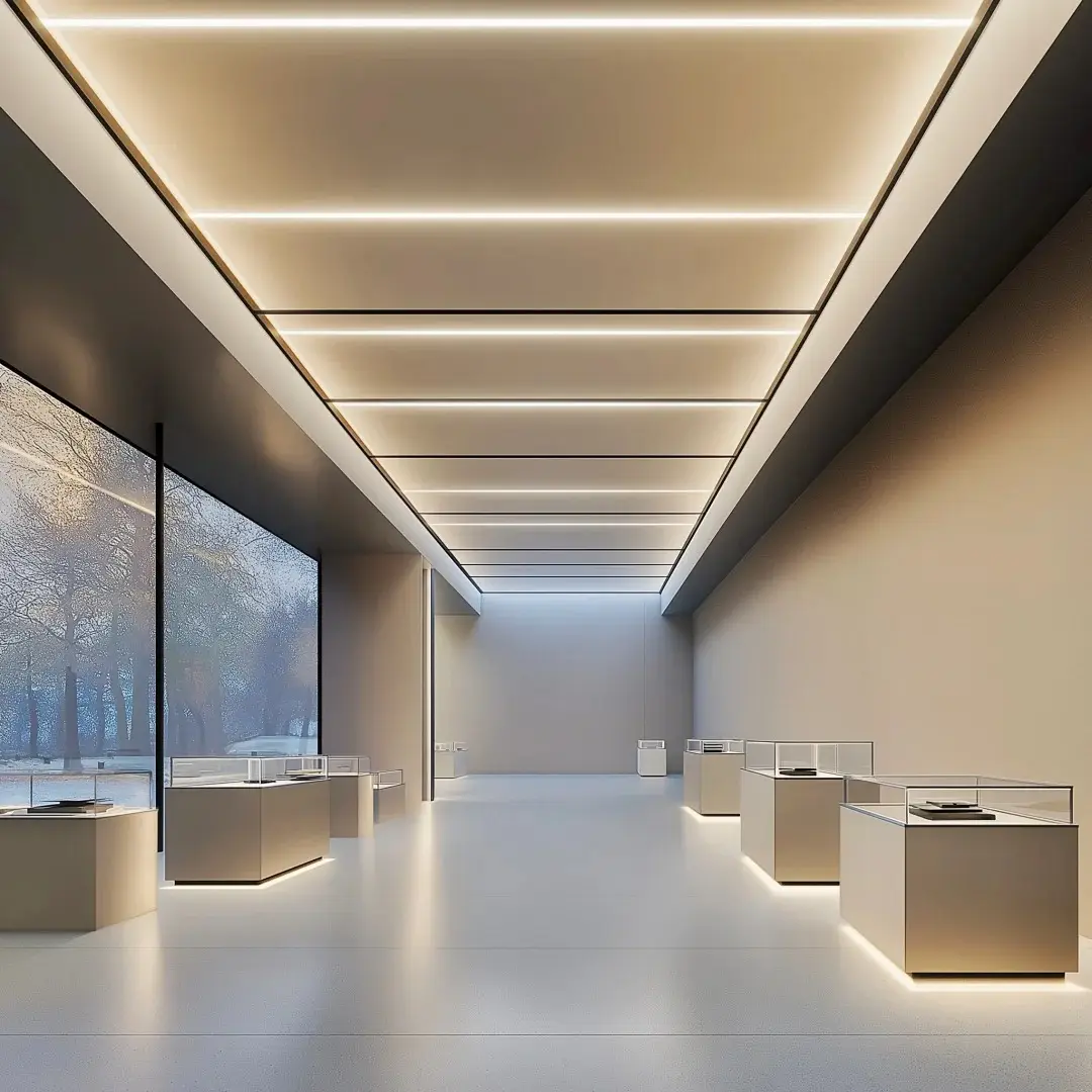 Museum Pedestal Display Cases 1.Free Design; 2.Value-added Services(provided Free Solution Concept); 3.Installation Instruction; 4. Take Measurements; 5. Professional After-sale Service by LUXE Showcases 3