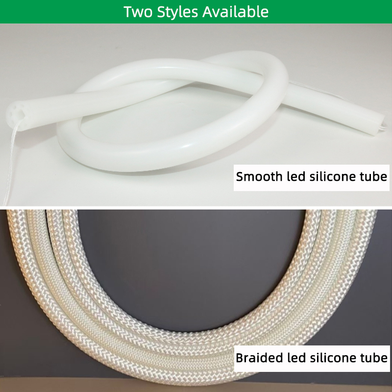 Customizable 360° Silicone LED Strip - Dimmable for Commercial  Residential Lighting 7