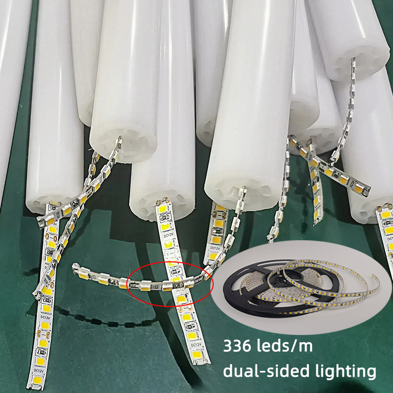 Customizable 360° Silicone LED Strip - Dimmable for Commercial  Residential Lighting 4