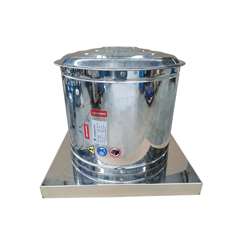 Stainless steel roof fan Automatic lifting fan cooling and dust removal anti-odor anti-static 1