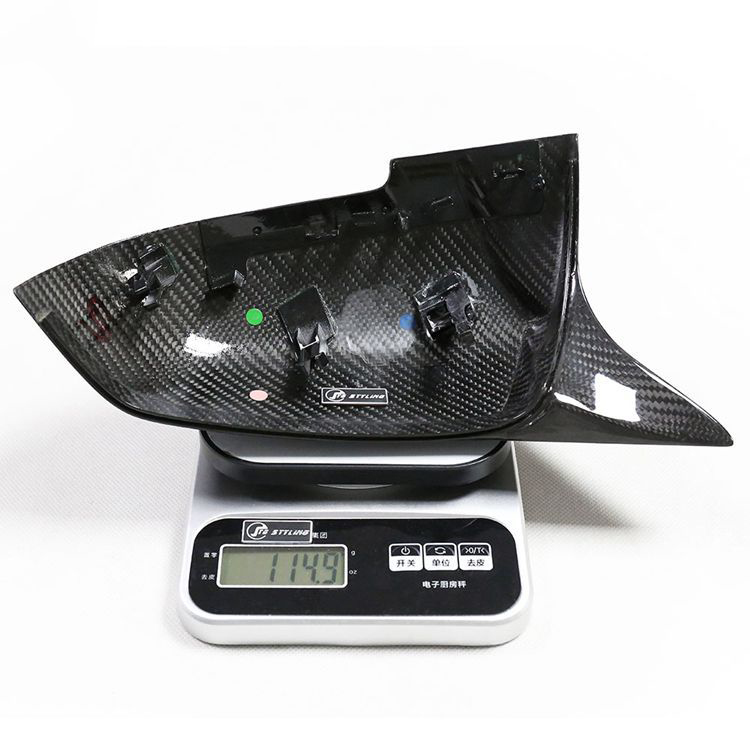 Coque de rétroviseur en carbone sec pour BMW 1234 is 3GT/320/420 F30 5