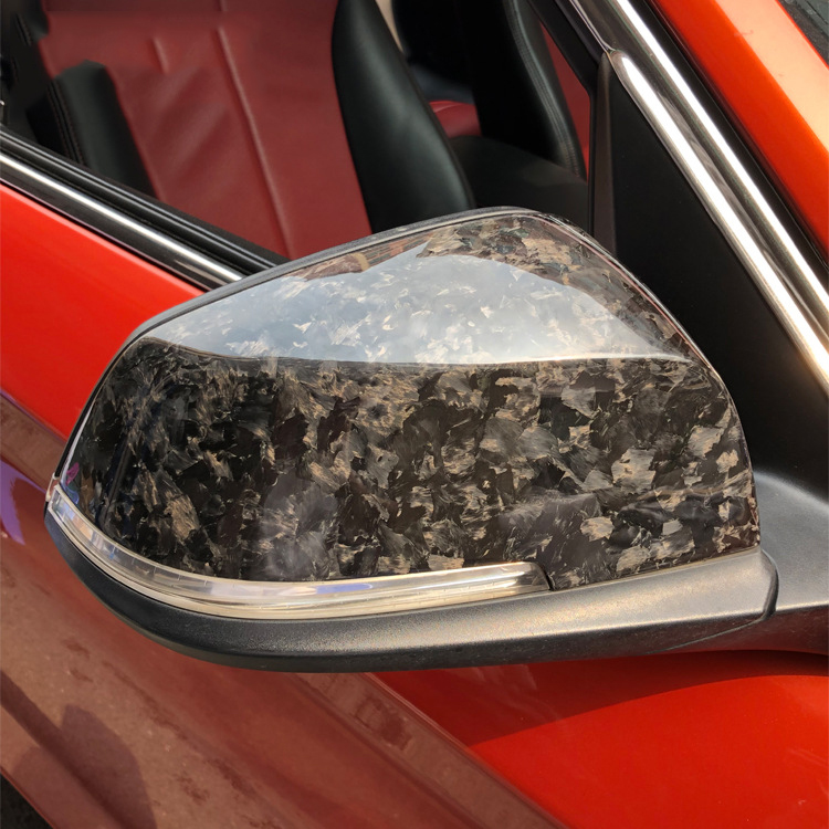 Dry Carbon Rearview Mirror Cover For BMW X1 3GT I3 1234 is F30F20/32 320 4