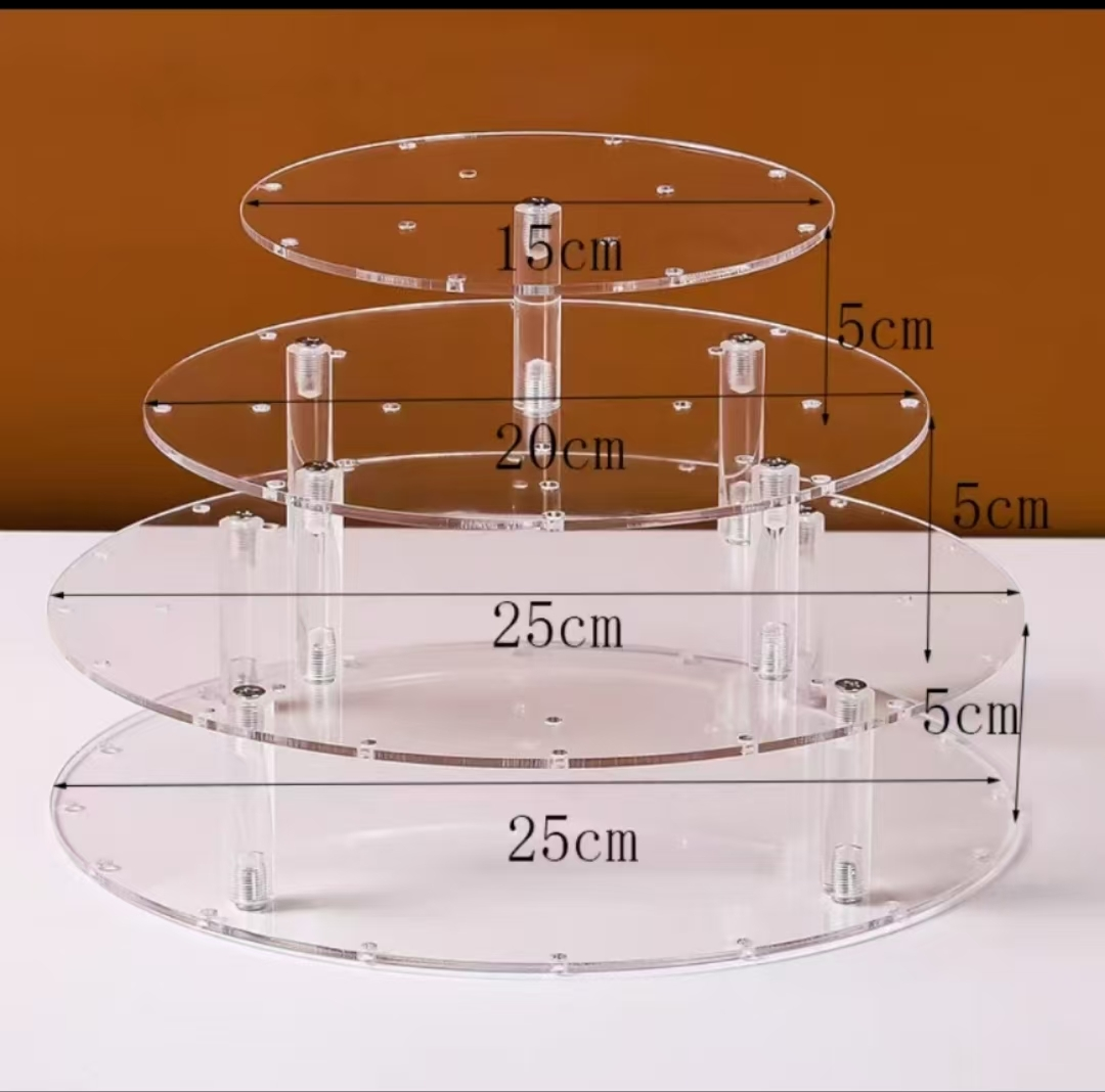 Acrylic Multi Layer Single-sided Display Stand 1