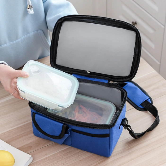 Customize Large Capacity High Quality Picnic with Foil Film Custom Size Ice Cream Insulated Cooler Bag Insulated Thermal Bag 1