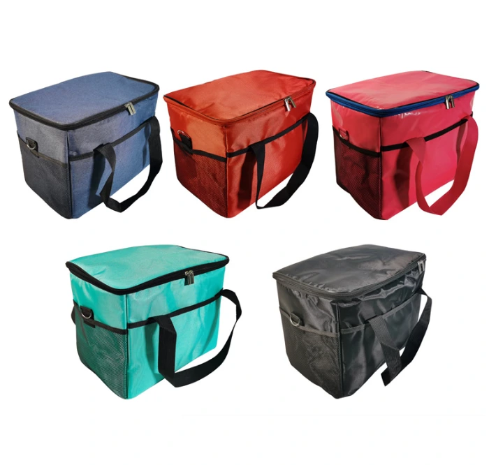 Wholesale OEM Waterproof Lunch Thermo Insulated Cake Cooler Bag for Thermal Food Catering Delivery with Custom Printing logo 1