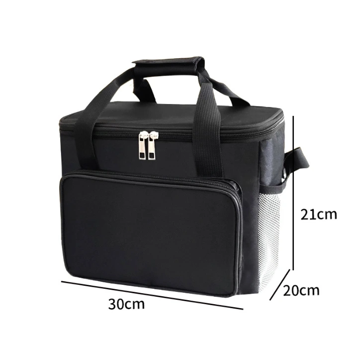 Custom Logo Soft Oxford Large Insulated Lunch Box Backpack Picnic Wine Bottle Cooling Tote for Food Storage Thermal Cooler Bags 1