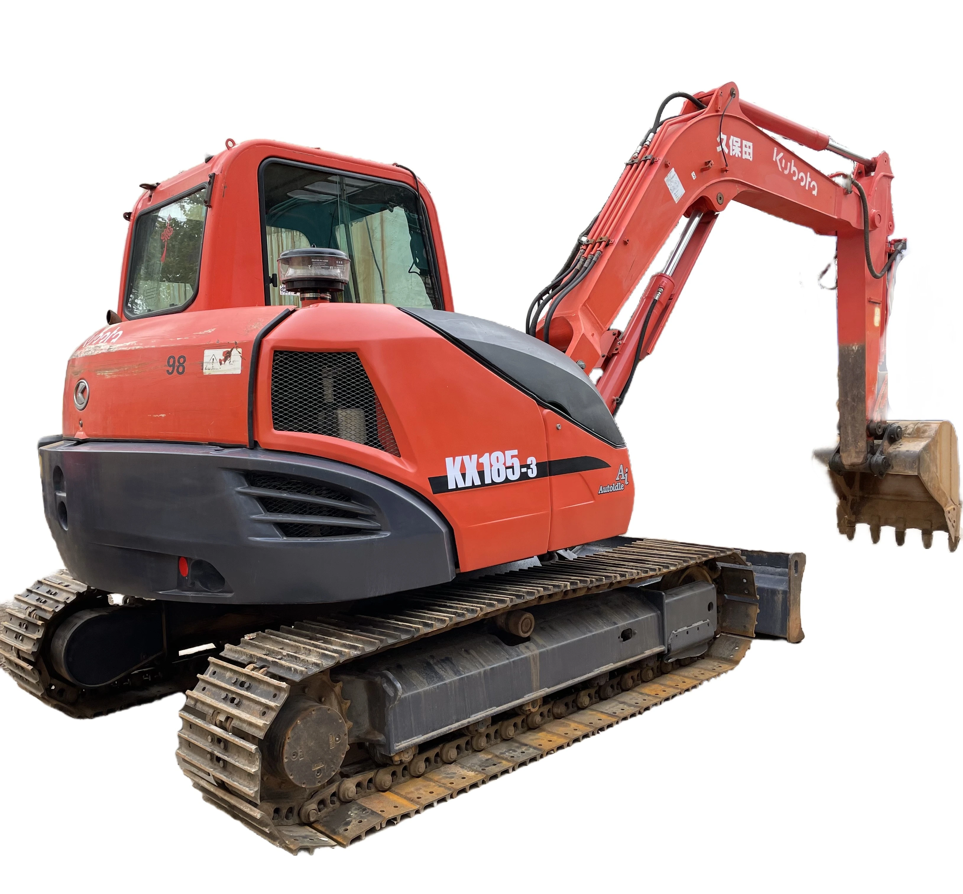 2022 Kubota KX185-3 8.5ton Used Excavator KX183-5 KX165-5 Hydraulic Crawler Digger Machine Global Delivery 1