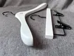 White Wooden Hangers Wholesale Matt White Painted by LEEVANS 6
