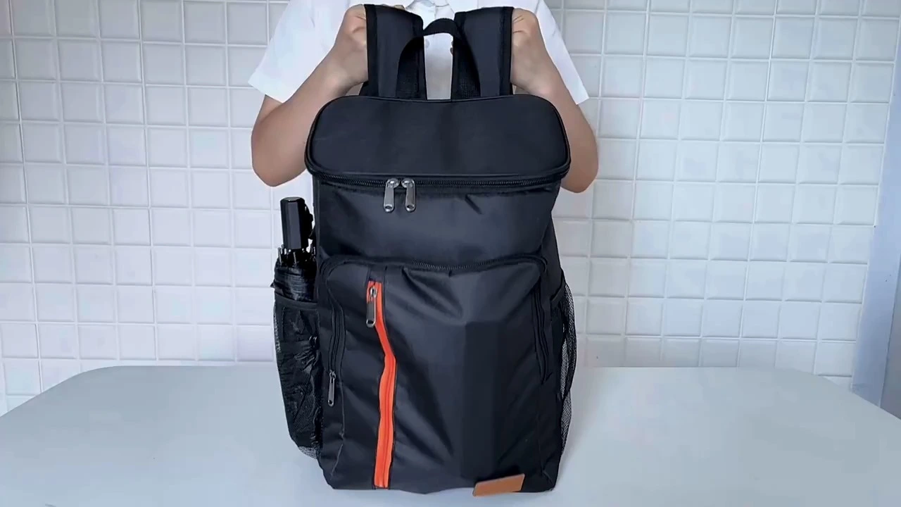 Portable Camping Picnic Backpack Bag Large Capacity Outdoor Fresh-keeping Ice Insulated Bag 1