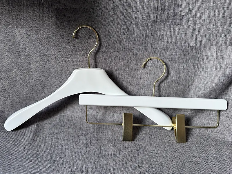 Best Wooden Hangers Wooden - - LEEVANS 2