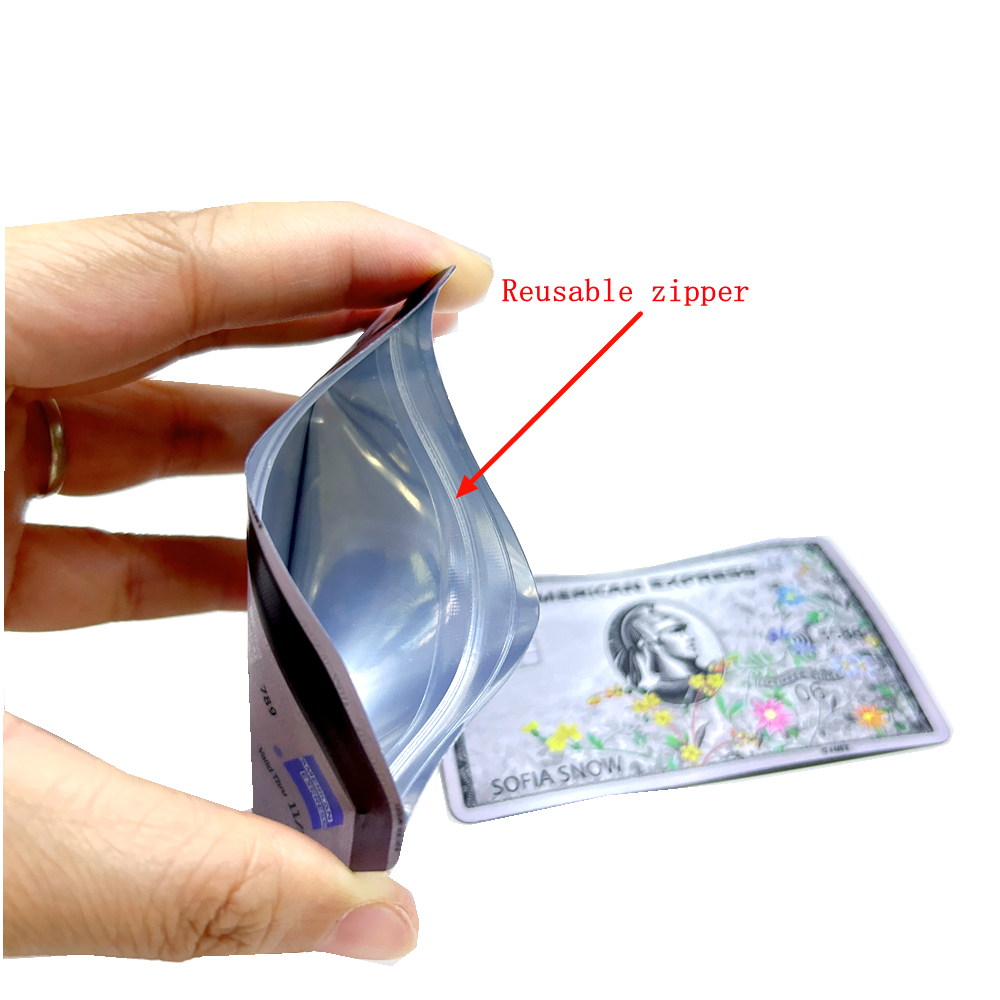 Custom Printing Plastic Aluminum Foil Mylar Zipper Packaging Bags 6