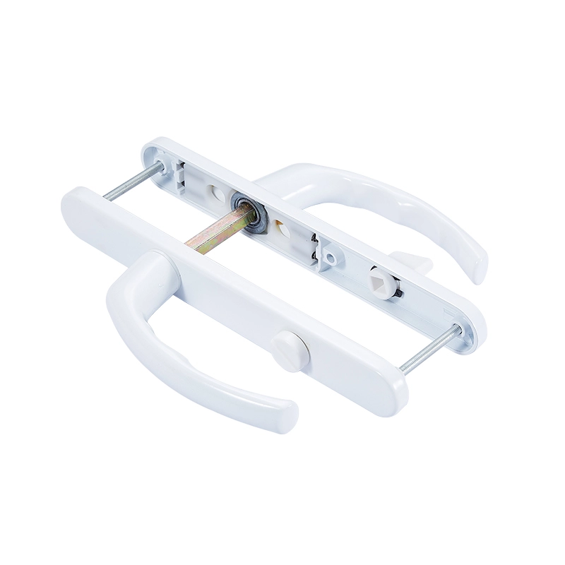 Aluminum Alloy uPVC Lever/Lever Door Handle Set with Long Back Plate - Heavy Duty Design 1