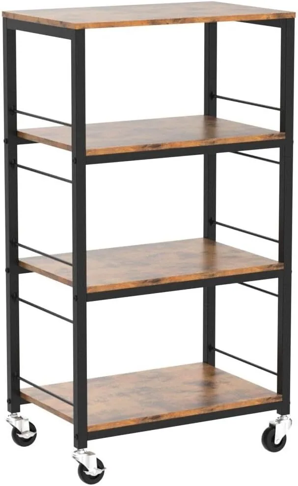 Étagère de rangement à 4 niveaux pour salle de bain et cuisine Combohome 1