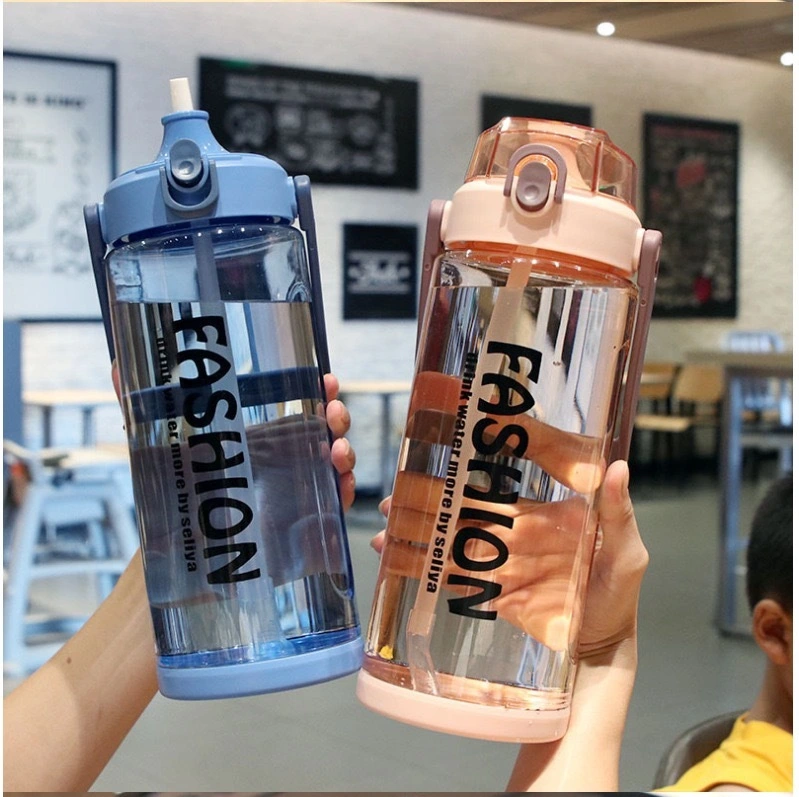Bouteille d&39;eau KingLine Amazon avec poignée et paille pour le sport 1