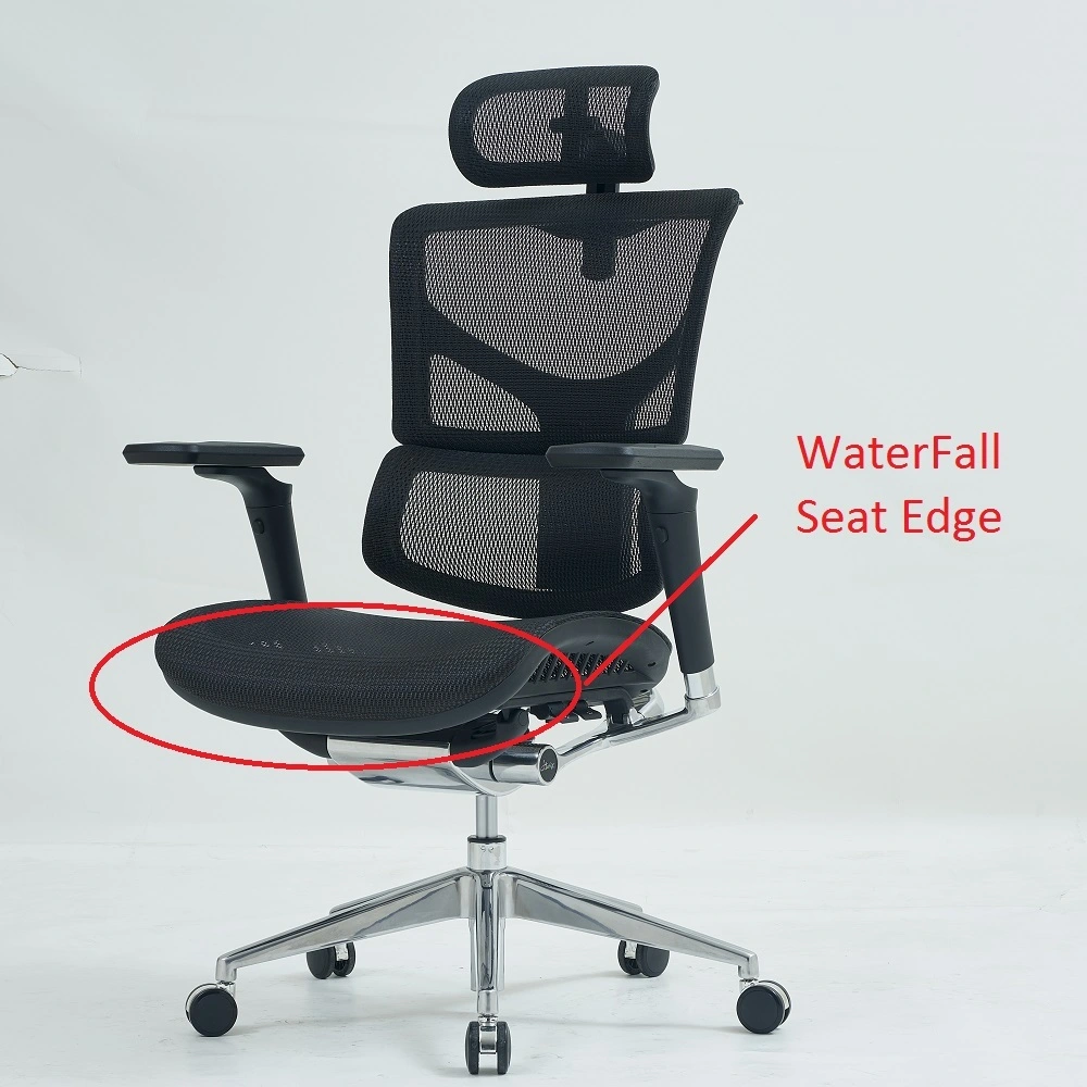 ergonomic reading chair waterfall seat comparison