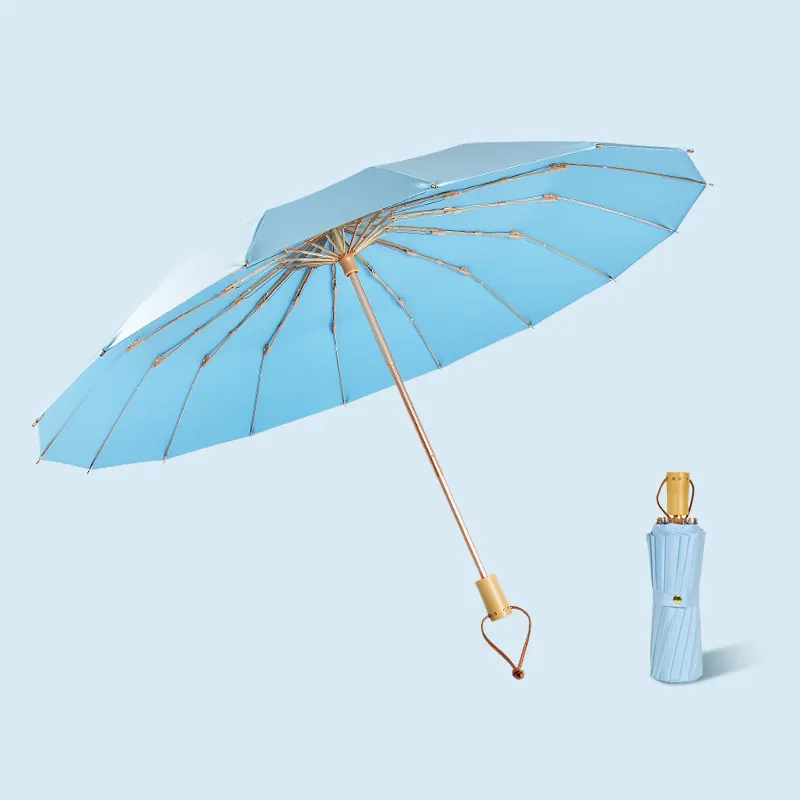 Outdoor Folding Umbrella Available for Specifications and Quantities by Blueprint Umbrella 6
