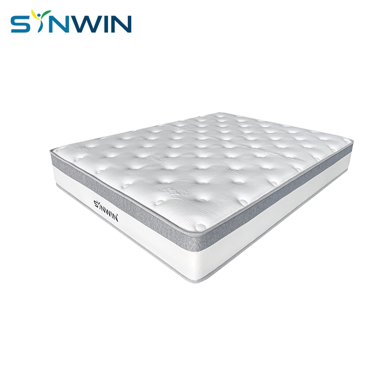 Foam Encased Pocket Spring Mattress 10 Inches Roll In Box 1