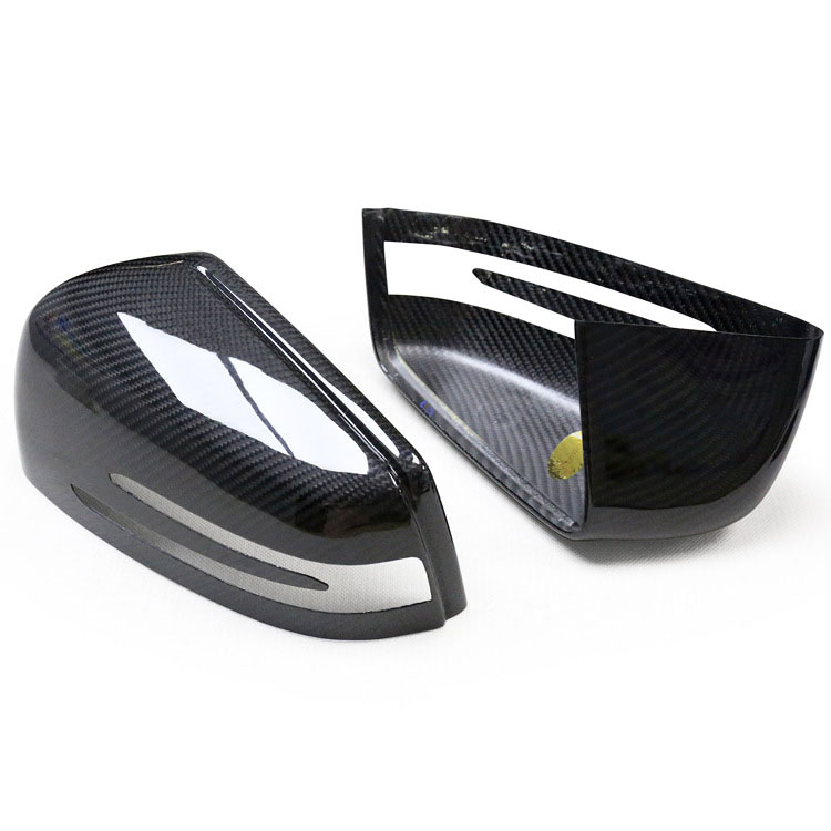Dry Carbon Mirror Cover For ABESClass CLA CLS GLK GLA Class W204 212 3