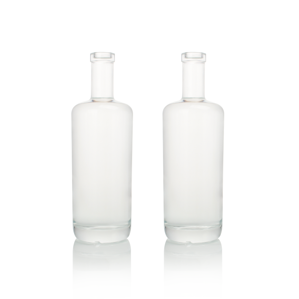 700/750ml Oxygen cork finish extra flint Vodka glass bottle 1