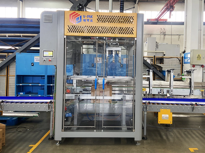 Parallel robot cartoner For small and light goods 1