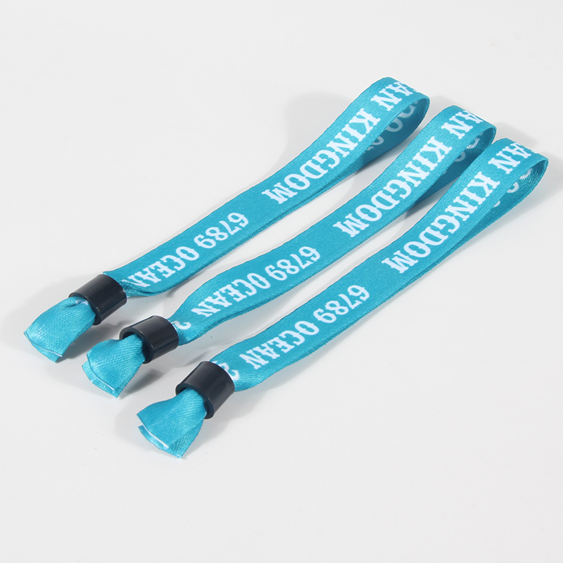 Disposable Wristband Manufacturer Custom Fabric Wrist Strap 8
