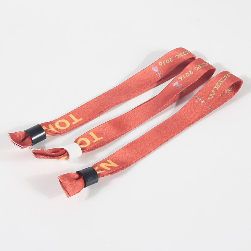 Disposable Wristband Manufacturer Custom Fabric Wrist Strap 6