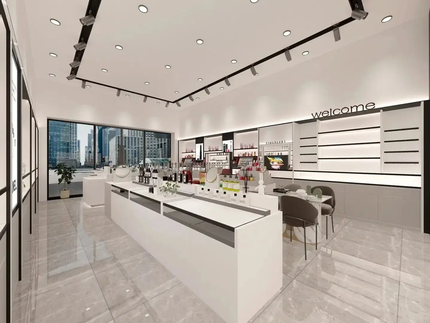 Glass Showcase Cabinet Factory Price 1.Free Design; 2.Value-added Services(provided Free Solution Concept); 3.Installation Instruction; 4. Take Measurements; 5. Professional After-sale Service 3