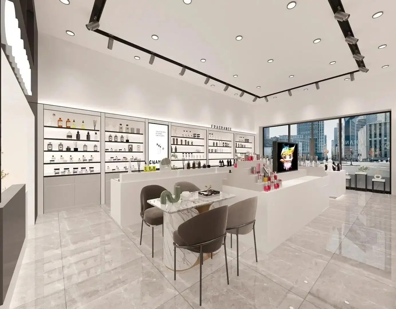 Glass Showcase Cabinet Factory Price 1.Free Design; 2.Value-added Services(provided Free Solution Concept); 3.Installation Instruction; 4. Take Measurements; 5. Professional After-sale Service 4