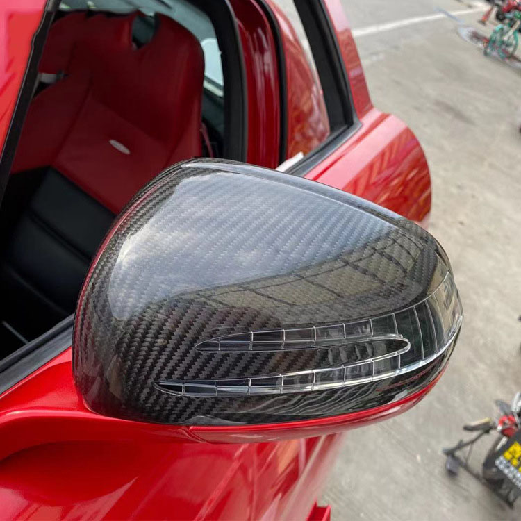 Rearview Mirror Cover For Mercedes Benz GTamg/SLK/SLC/SLS/R172/197/231 6