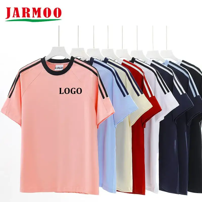 Custom Heavyweight Cotton Men'S Tshirt Unisex T-Shirts with Logo 1