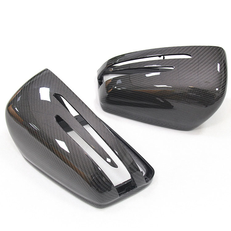 Car Mirror Cover For Mercedes Benz A B C E S CLA CLS GLK/A Class W204 3