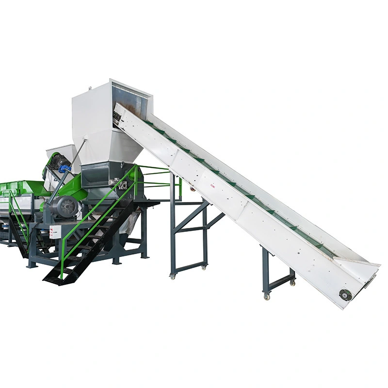 Waste plastic recycling crushing and washing line 1