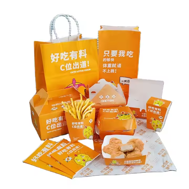 Custom Biodegradable Kraft Takeaway Lunch Burger Box Wholesale Eco-Friendly Packaging 3
