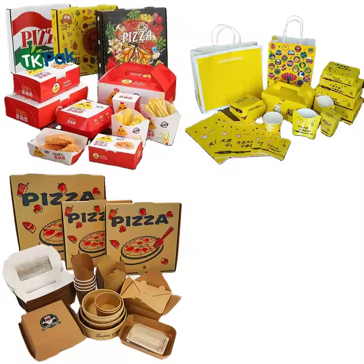 Custom Biodegradable Kraft Takeaway Lunch Burger Box Wholesale Eco-Friendly Packaging 7