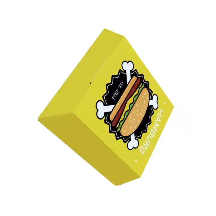 Custom Biodegradable Burger Box – Food-Grade Takeaway Packaging 4