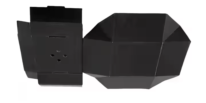 Custom Eco-Friendly Recyclable Hamburger Box Disposable Fast Food Packaging 4