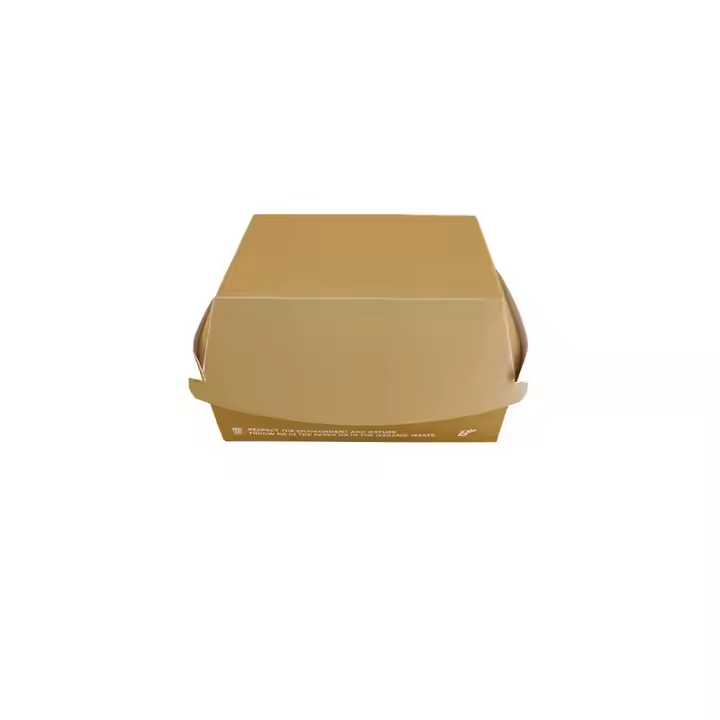 Wholesale Custom Disposable Hamburger Box Fast Food Packaging 4