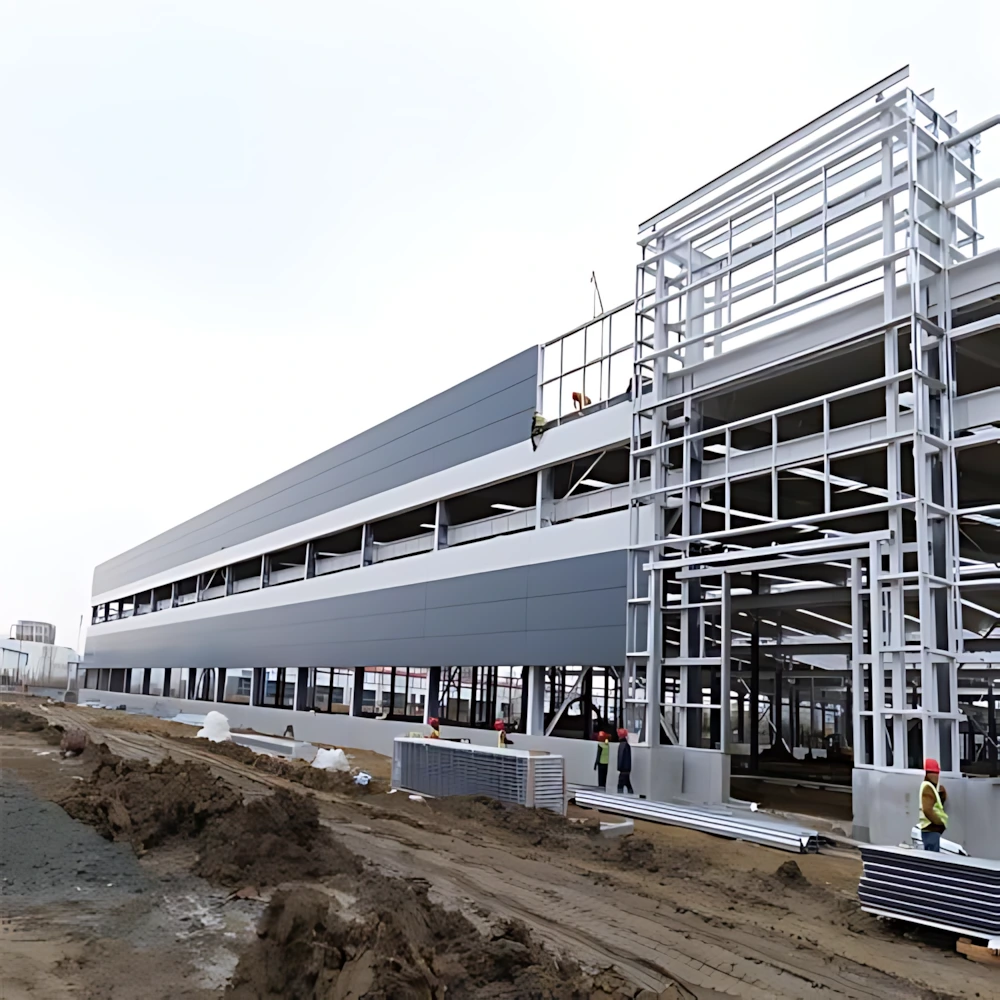 2025 Prefabricated Steel Structure Warehouse Building Prefab Shed Buildings for Plant Design Workshop 1