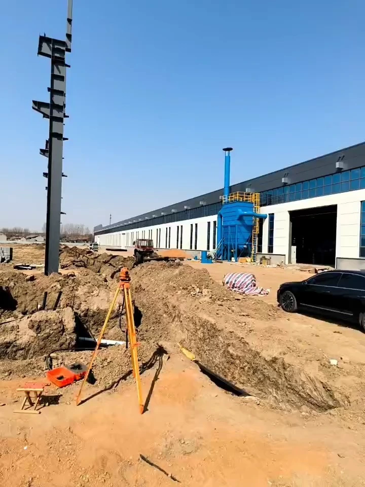 Steel workshop and warehouse buildings from an industrial durable metal structure supplier, suitable for use in factories and workshops 1