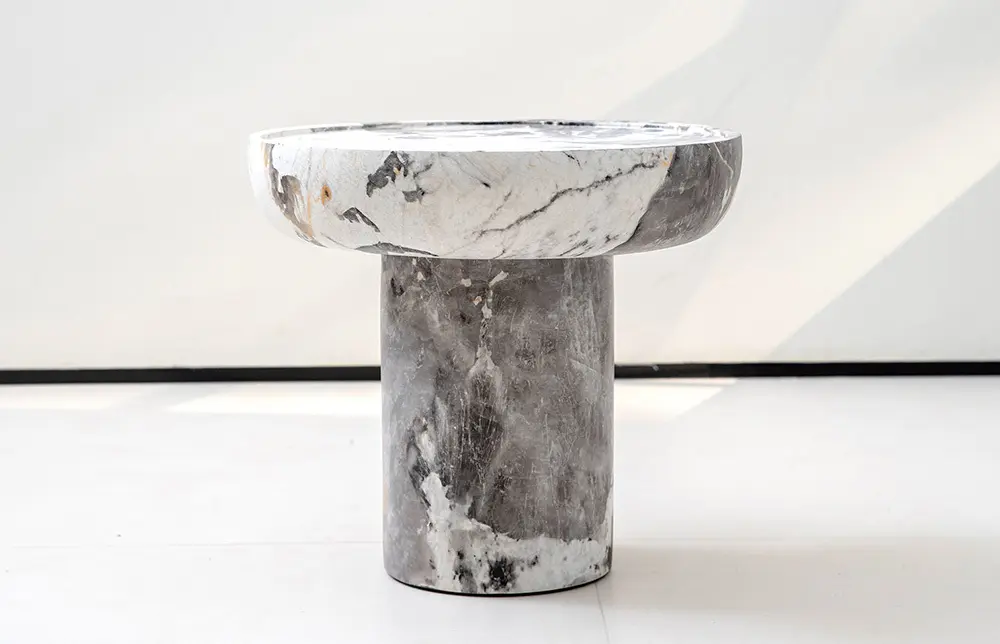 MIGLIO 5792 Side Table Company White/ Black/ Customized Side Table Companywholesaler 4