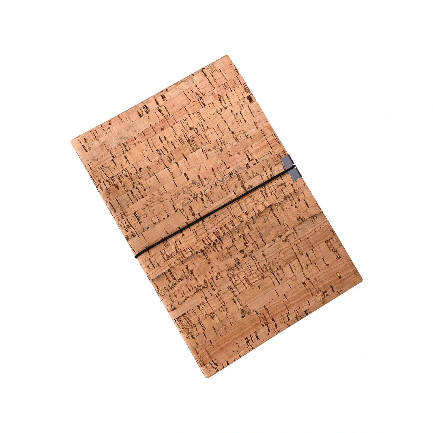Environmentally friendly spliced floral cork notebook 1
