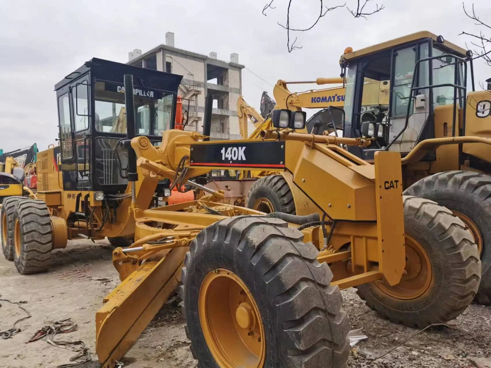 Hot Sale Good Quality Motor Grader Used Cheap price Caterpillar CAT140k 1
