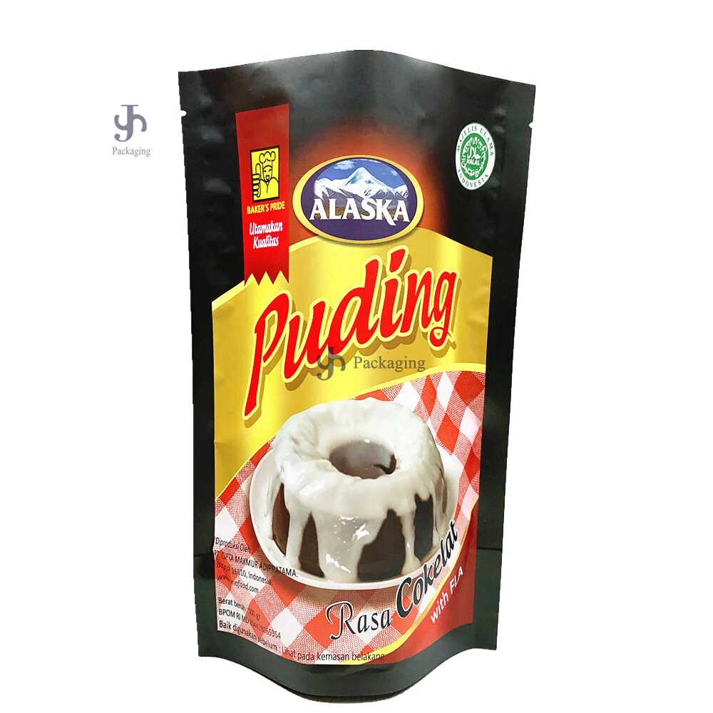 Custom Stand -Up Aluminum Foil Food Packaging Bag With Moisture-Proof 1