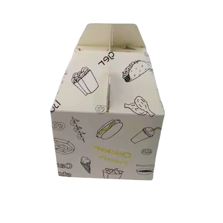 Wholesale Eco-Friendly Custom Logo Fried Chicken Boxes | Foldable Food-Grade Packaging 3