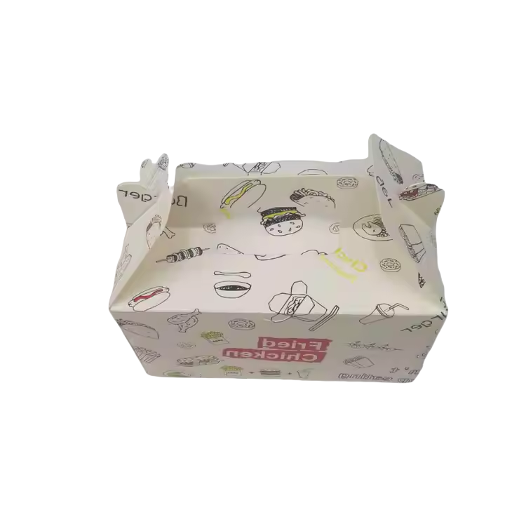 Wholesale Eco-Friendly Custom Logo Fried Chicken Boxes | Foldable Food-Grade Packaging 6