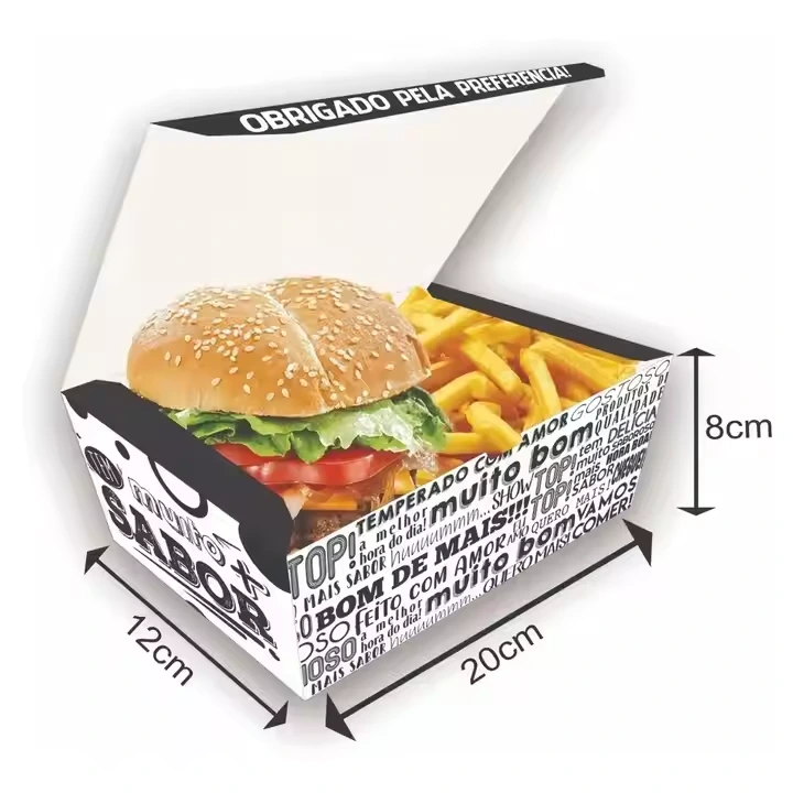 Wholesale Custom Burger & Fries Boxes | Eco-Friendly Fried Chicken Packaging | Food-Grade Paper Fast Food Containers 1