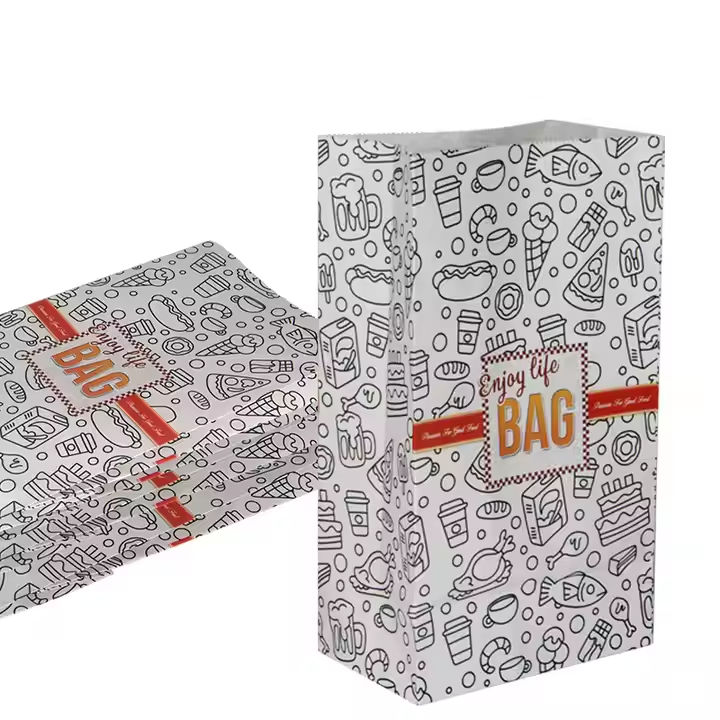 Custom Recyclable Burger Boxes - Eco-Friendly Fast Food Packaging for Fried Chicken  Takeaway 4