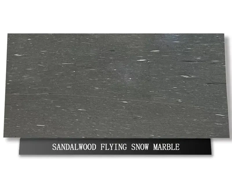 AllandCabinet Sandalwood Flying Snow Marble 1