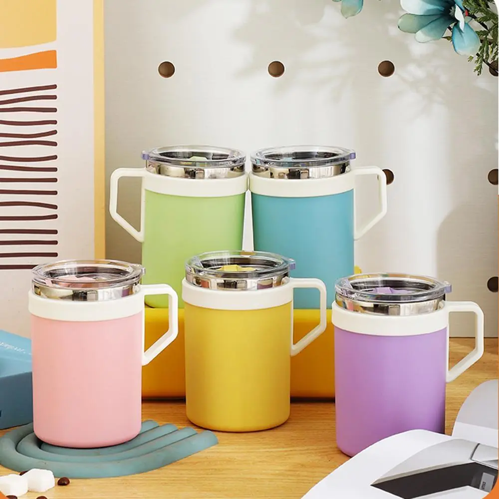 Stainless Steel Large Capacity Mug, Stylish and Elegant Household Coffee Cup 1