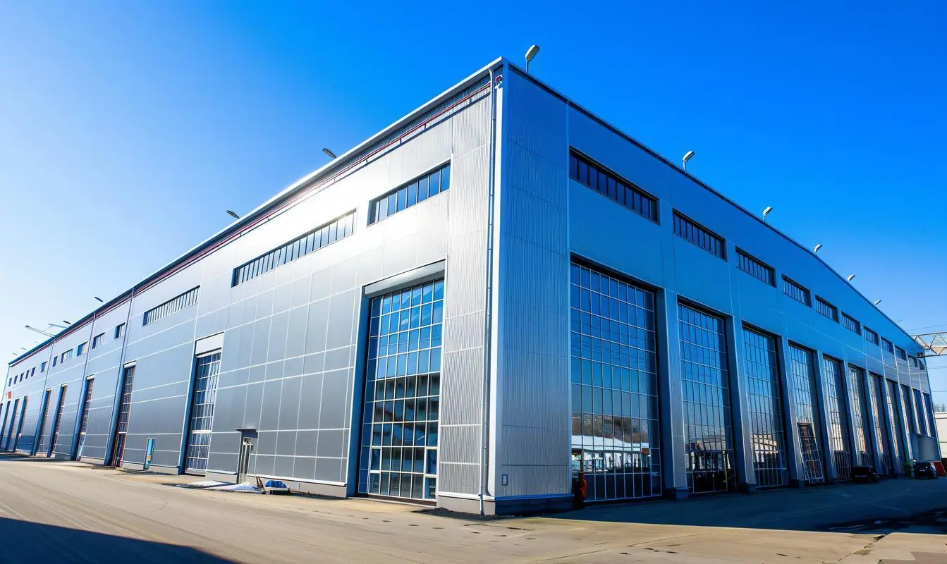 Very Beautiful and Atmospheric Steel Structure Warehouse Cheap Prefabricated Steel Structure Warehouse 1
